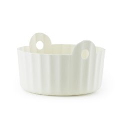 Karfa COLU cream H:26,5 x Ø:44 cm