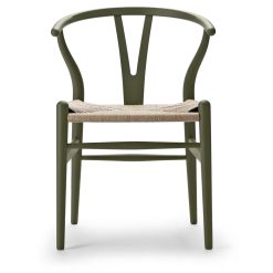 Stóll Y beyki Soft Olive Green, natur fl