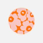 Disku UNIKKO 20 cm hvít/bleik/appelsín