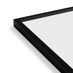 Rammi 70x100 svartur - viður