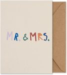 Kort/Mynd MR & MRS - A5