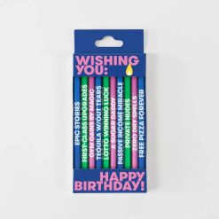 Afmæliskerti WISHING YOU, cheeky