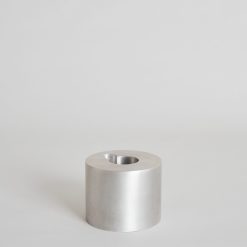 Kertastjaki HALO S Raw aluminium