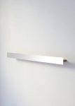 Hilla GALLERY 80cm polished steel/oak