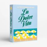 Myndaalbúm DOLCE VITA útsaumað, blue