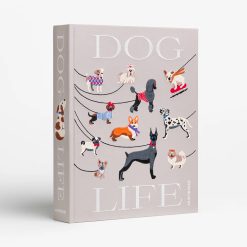 Myndaalbúm DOGS útsaumað,  beige multi