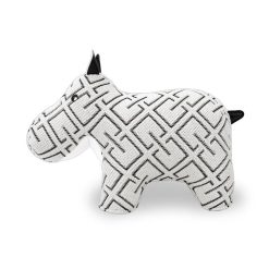 Bókastoð HIPPO KVADRAT grid/white