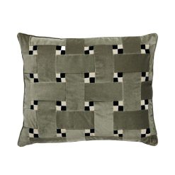 Púði ROSIE 50x60 pale olive/petrol/d.wh.
