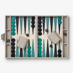 Spil REVERRA BACKGAMMON grey/green