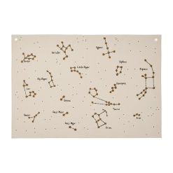 Veggteppi CONSTELLATION 100x70 undyed