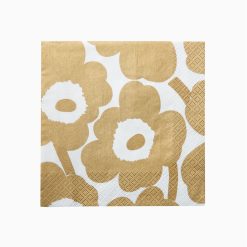 Servíettur UNIKKO gold