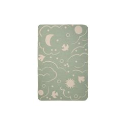 Teppi SKYE 80x120 cm green/parchment