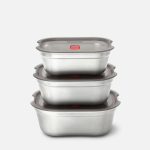 Box MULTI STEEL FOOD 3/pk S/M/L