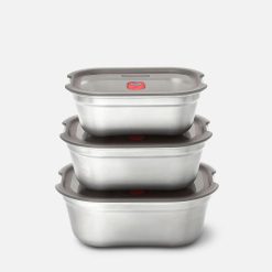 Box MULTI STEEL FOOD 3/pk S/M/L