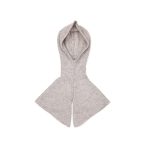 Alpaca hetta / Rib Hood, Pale Grey