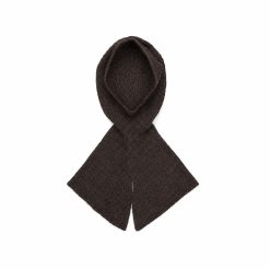 Alpaca hetta/ Rib Hood, Chocolate