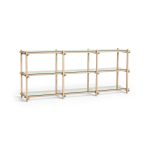 Hilla WOODY LOW 9 hillur, Clear glass