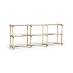 Hilla WOODY LOW 9 hillur, Clear glass