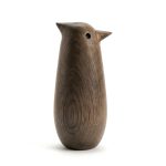 Tréstytta PAPA SONGBIRD L stained oak