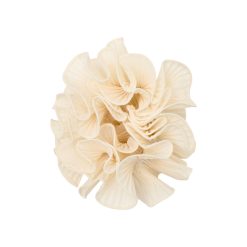 Hárteygja SWIRL SCRUNCHIE, ivory