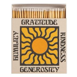 Eldspýtur Gratitude and Kindness 100stk