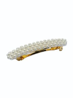 Hárspenna GISELLE, white pearl