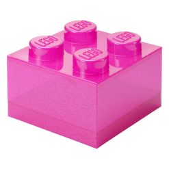 LEGO geymslubox 4 GLITTER