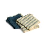 Borðtuska CANTEEN 2/pk yellow/green mix