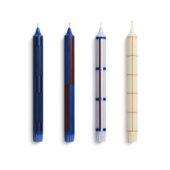 Kerti PATTERN 4/pk blue/silver