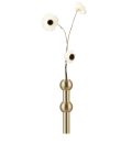 Vasi STOFF Nagel brushed brass