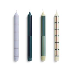 Kerti PATTERN 4/pk green/silver